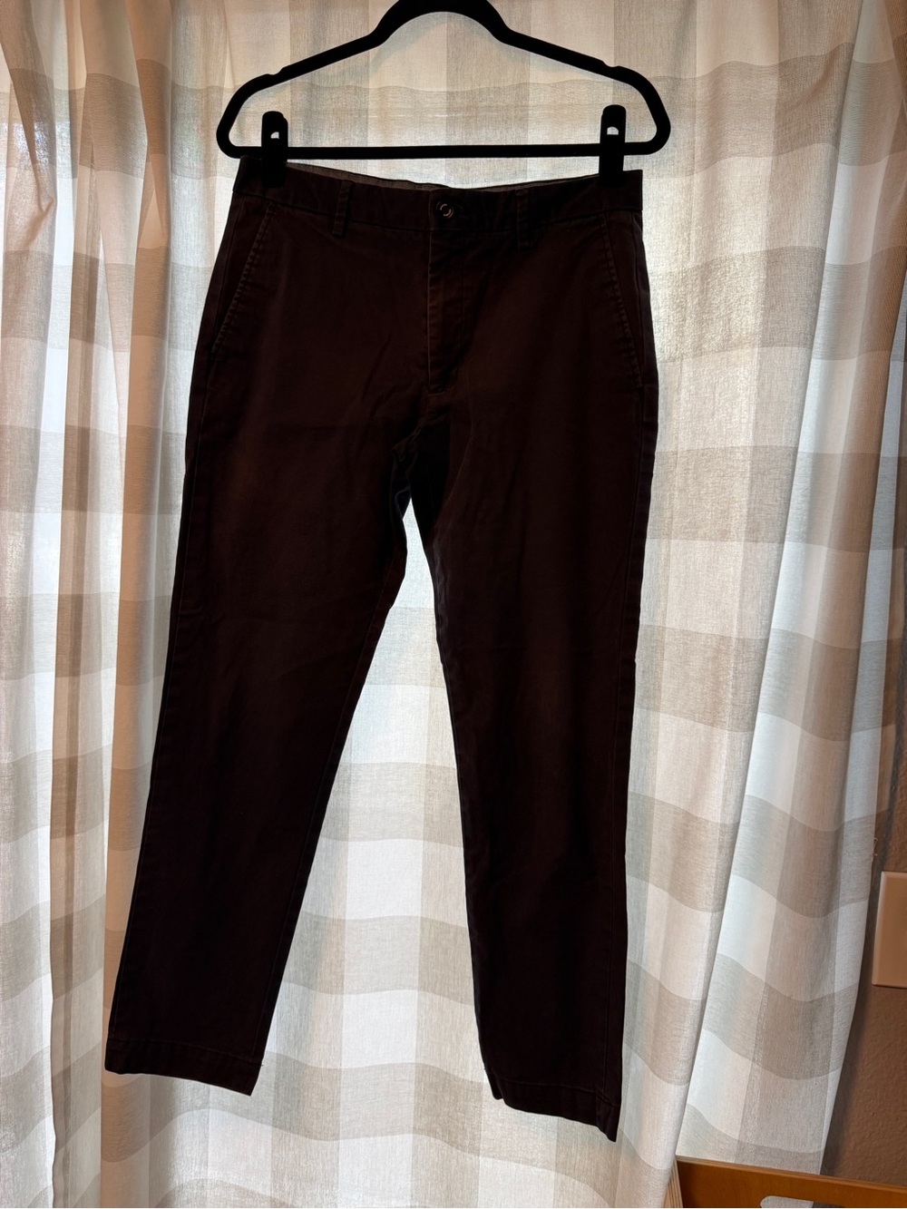 Men's Dark Navy Casual Chino Pants